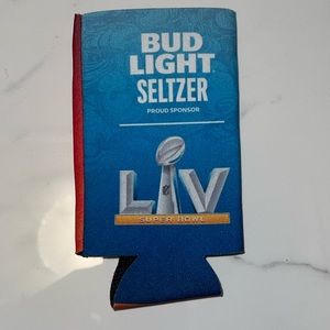 budlight seltzer superbowl LV can drink beer koozie